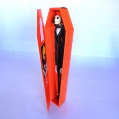 Jack Skellington Figure in Orange coffin